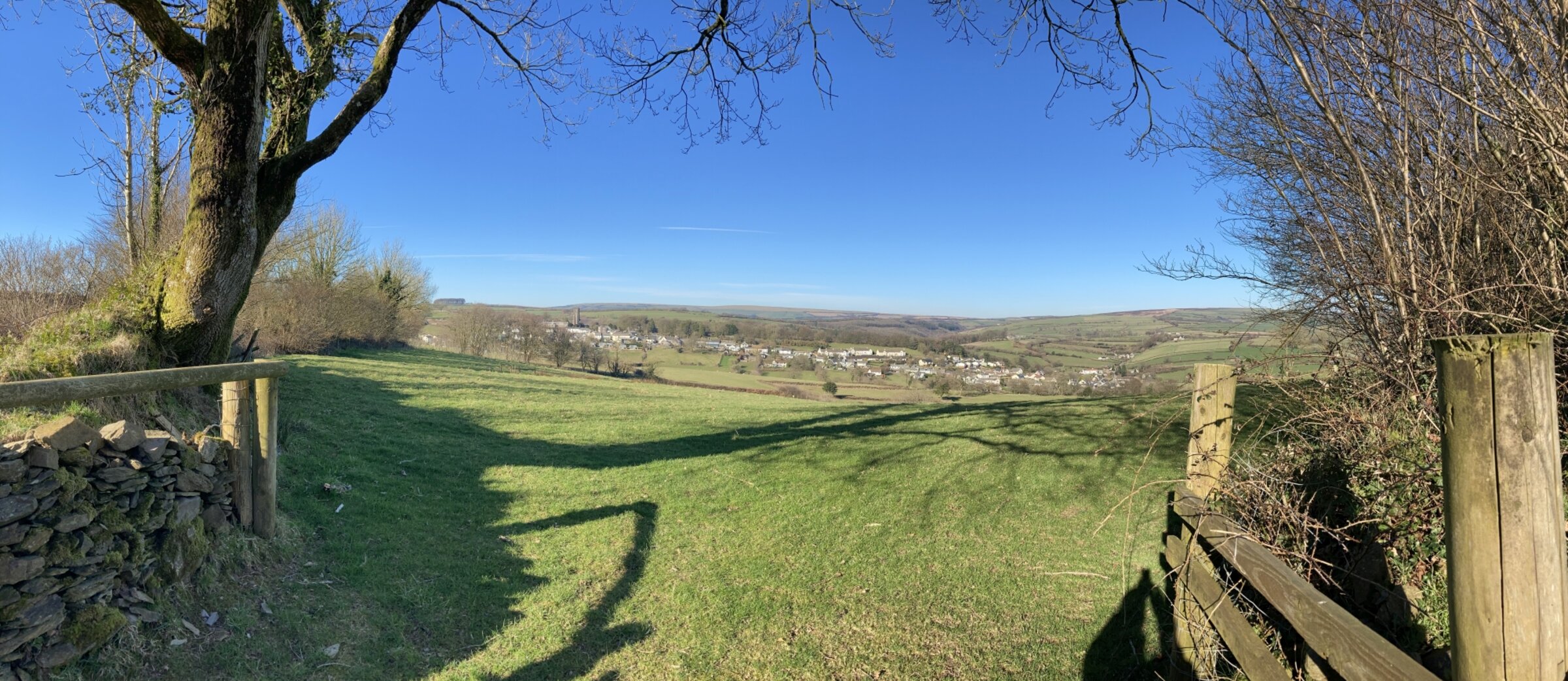 Photographs of North Molton Village.