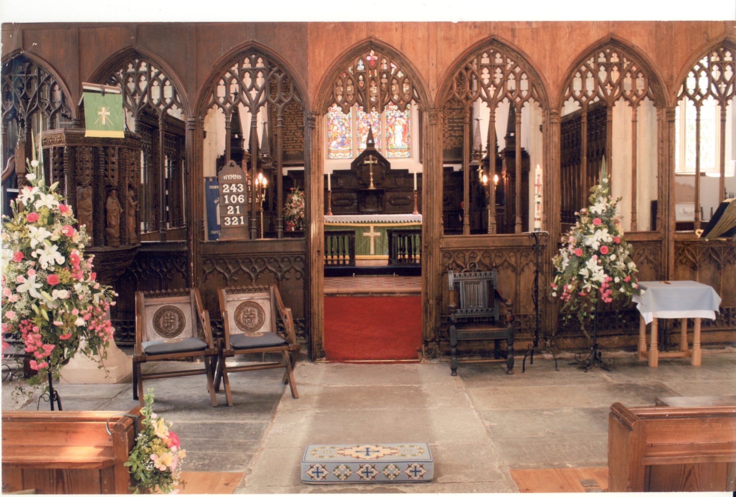 Photographs of North Molton Village.